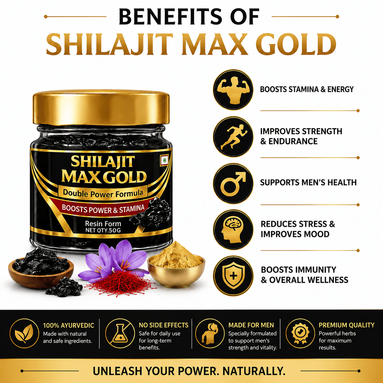 Shilajit Max Gold(Resin)