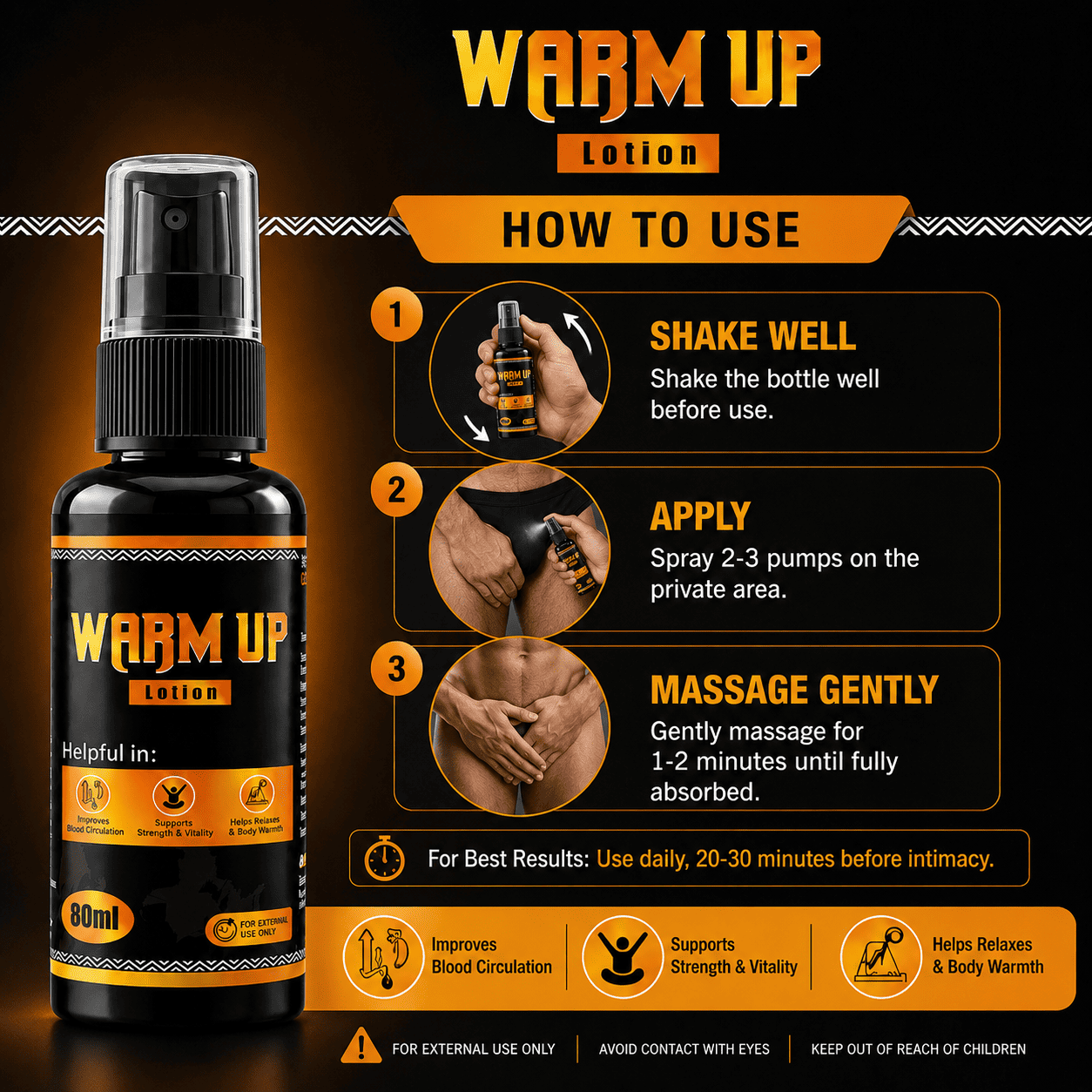 Warm-Up Lotion